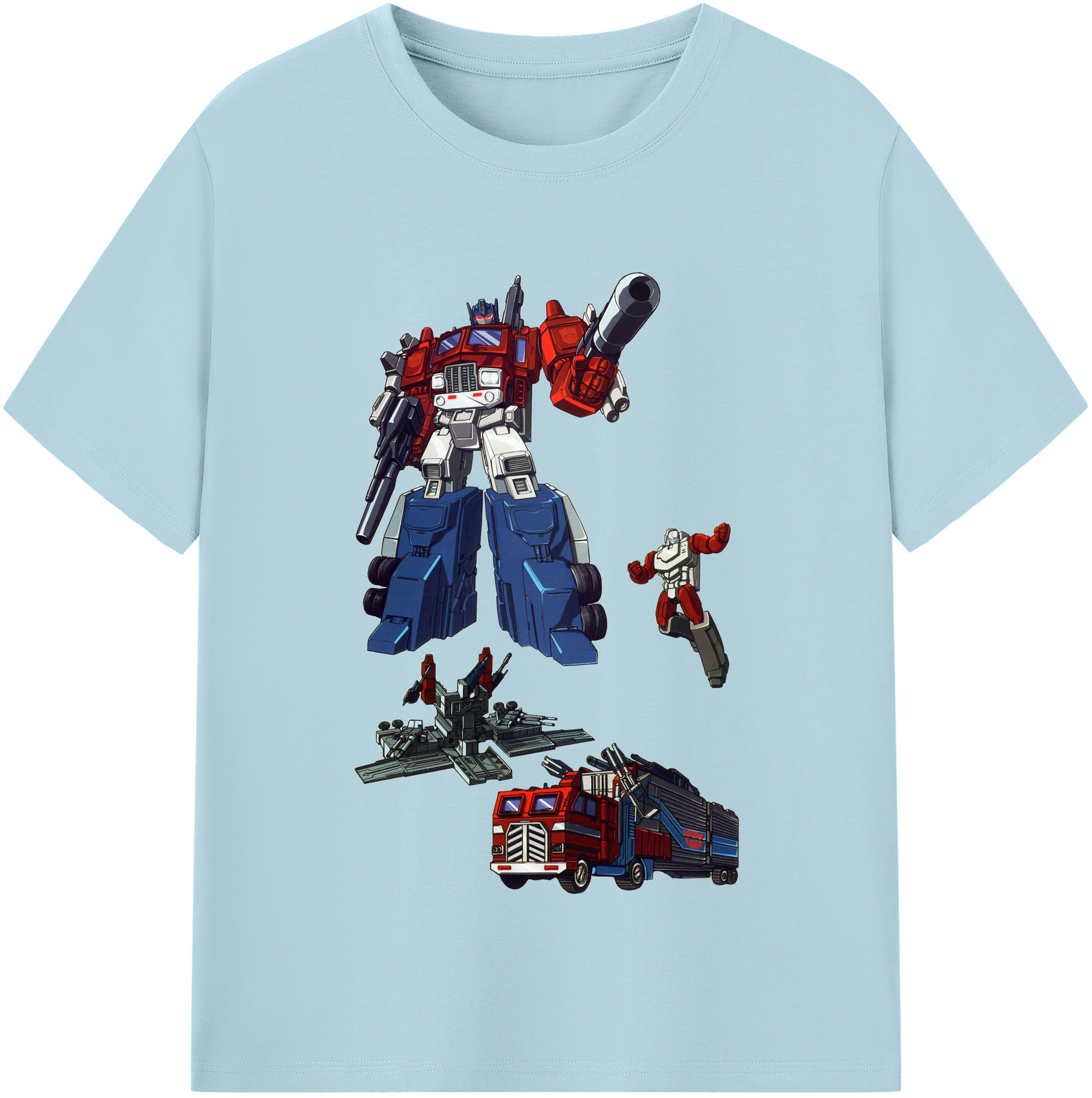 （画像用）  綿100％半袖Tシャツ（フロントプリント）